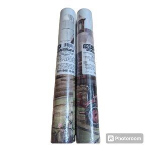 Lot 2 York Borders Prepasted Decorative Borders 5 yards RD7496B Americana farm